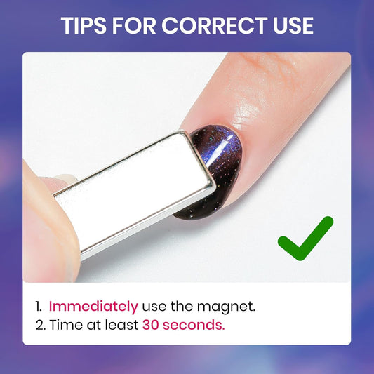 Cat Eye Nail Polish Non Gel Air Drying Fast Lacquer Quick Dry Magnetic Nail Polish Manicure Gift For Women Girls 16ml