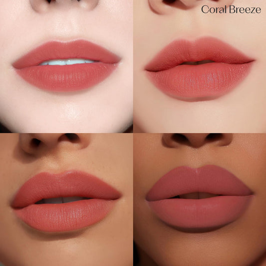 ETUDE Fixing Tint #19 Coral Breeze (4g) | Long Lasting High Pigmented Liquid Lipstick | Waterproof Lightweight Matte Finish Lip Stain | Full Coverage | Korean Makeup, Kbeauty