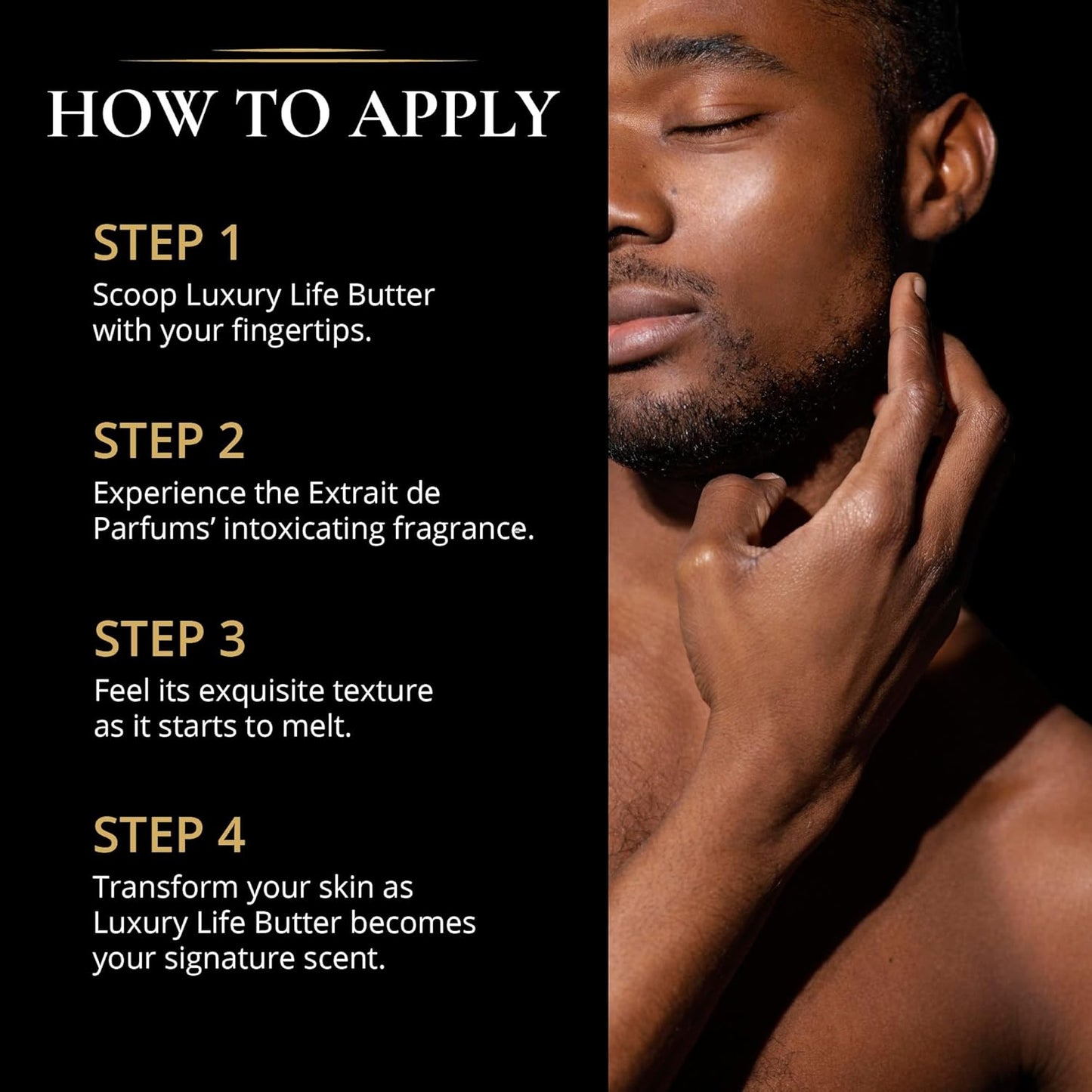 LUXURY LIFE BUTTER - Irresistibly Scented Body Butter with Hyaluronic Acid for Ultimate Moisture. Hydrates for a Non-Greasy Glamorous Glow (Presidential, Fresh Attraction, Midnight Seduction 5 oz)