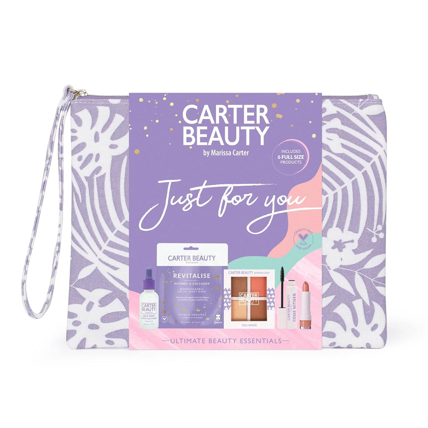 Carter Beauty Just For You Set for Women 6 Pc
