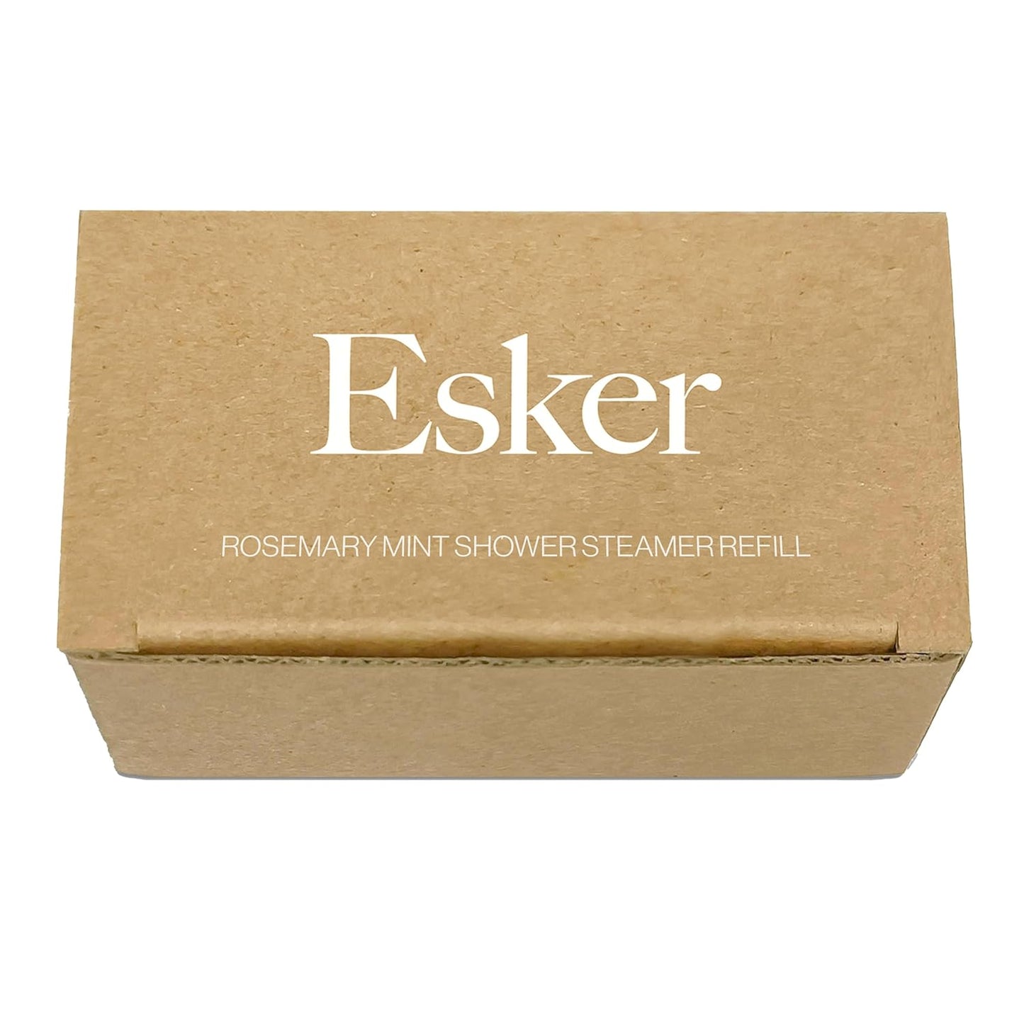 ESKER - Aromatic Shower Steamer Refill Pack | Vegan, Cruelty-Free, Clean Beauty (6 Rosemary Mint, NO Holder)