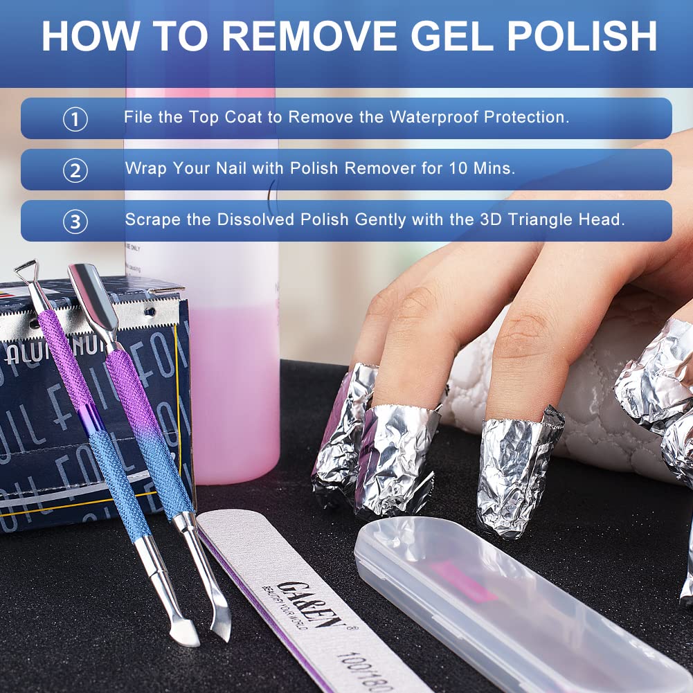 2PCS Metal Cuticle Pusher and Scraper (Blue Purple Mermaid), Nail Trimmer Cutter Stainless Steel Gel Scraper Tool, Nail Polish Remover Peeler Salon Manicure Pedicure Cleaner for Fingernail and Toenail