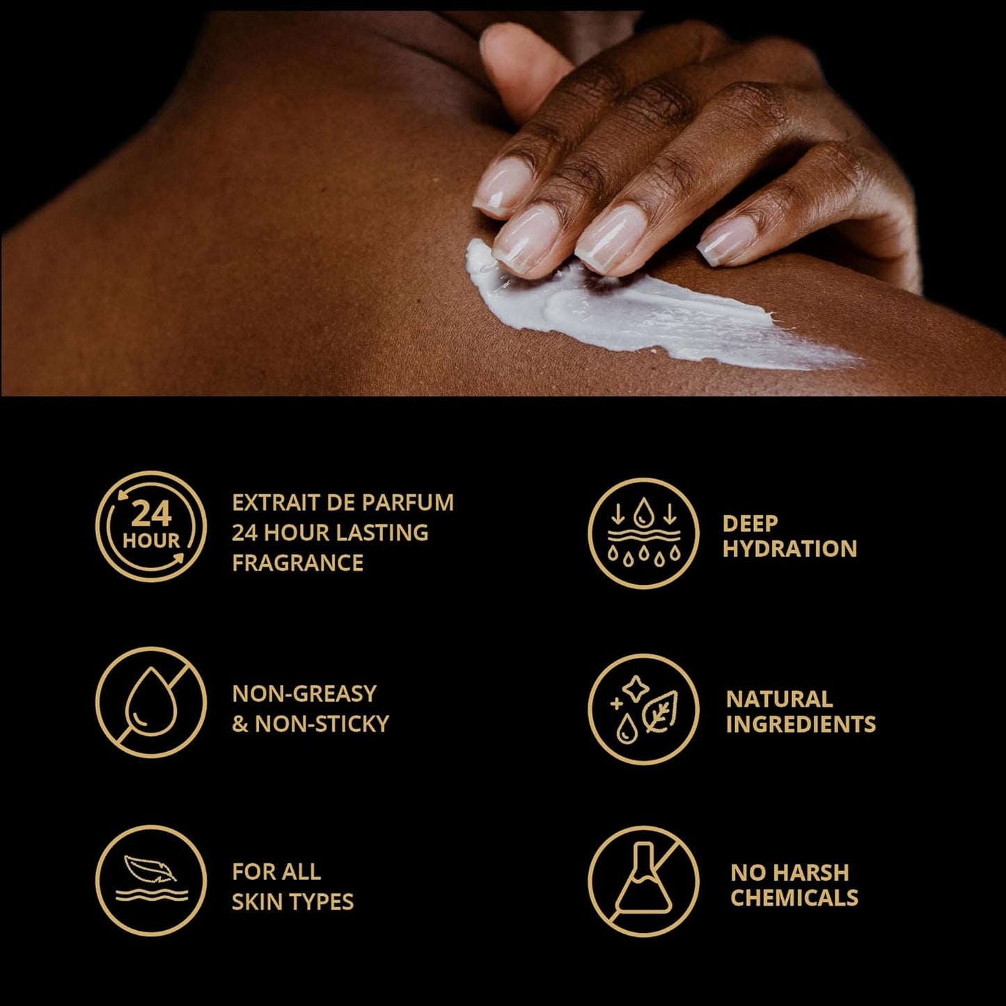 LUXURY LIFE Bed Butter - Scented, Luxurious Body Butter With All-Natural Hyaluronic Acid For Soft, Glowing, Hydrated Skin - For Men & Women - For All Skin Types - Warm Compliments Scent, 5 oz