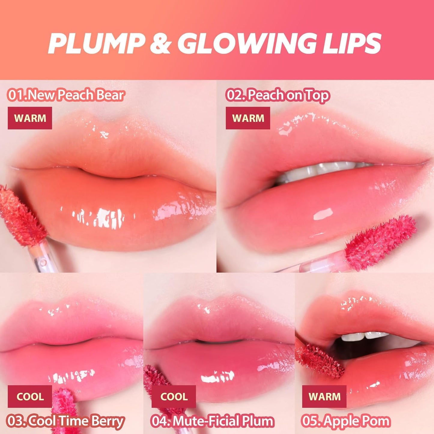 MILKTOUCH Jelly Fit Lip Tint (06 Chericious) with Cooling Plumping Effect and Water-Based Non-Sticky Texture | Long Lasting Korean Beauty Lipstain Tinted Gloss Oil Brown K Makeup