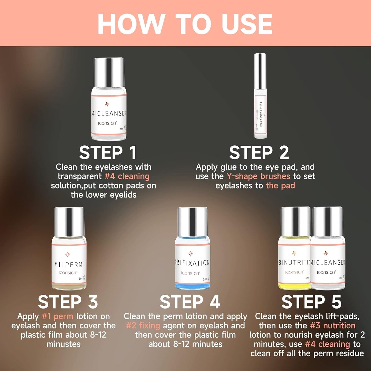 Lash Lift Kit, Eyelash Perm Kit, Professional Eyelash Curling Lash Extension Set, Glue Upgraded Version, Lash Extensions, Lash Curling, Semi-Permanent Curling Perming Wave Suitable For Salon