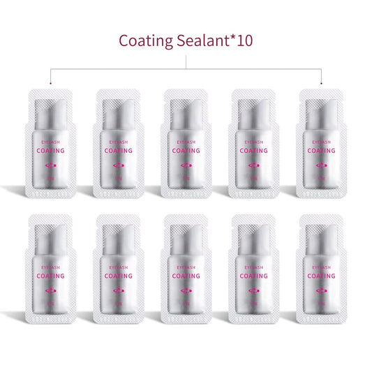 2025 Upgraded Fast Perm Lash Lift Kit Eyelash Perm Kit Eyelash Coating Lotion (Quantity: 10 Packs)