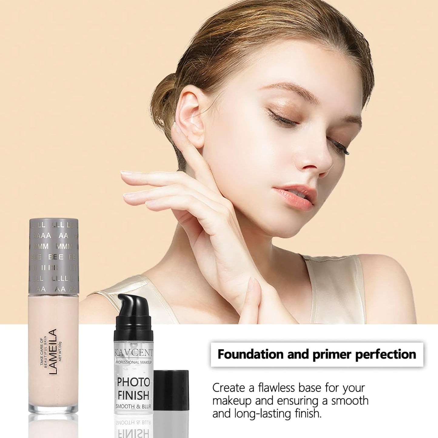 Makeup Kits Makeup Kit for Women Full Kit Makeup Set for Women Foundation Face Primer Eyeshadow Concealer Lipstick Makeup Bag Makeup Sets for Teens