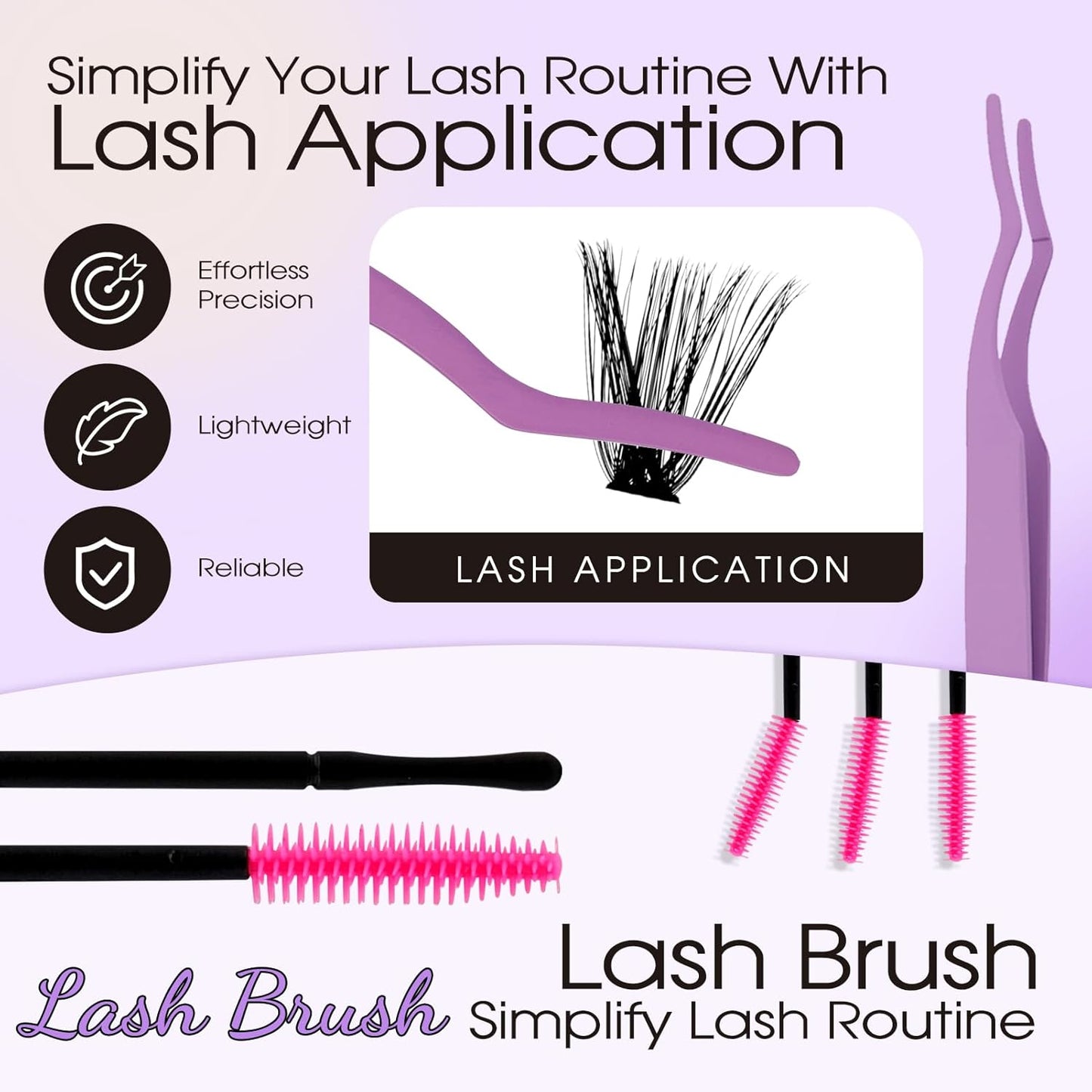 Lash Clusters Kit for Using at Home: Ultra-light, DIY, Natural, Fluffy, Wispy, Waterproof, Anime, Manga, Cat Eye, C Curl, 12-16mm, 60P+80P, Wendy, RT318