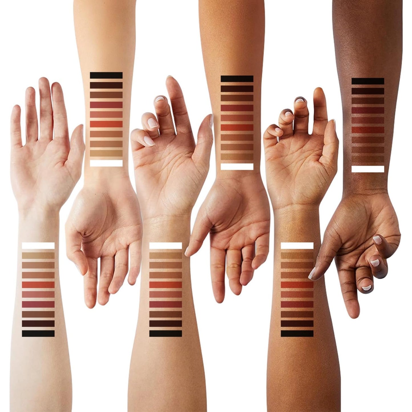 MAEPEOR Matte Liquid Eyeshadow 10 Colors Naked Smooth Creamy Eyeshadow Long Lasting and Waterproof Lightweight Cream Eye Shadow (P10 Eucalyptus)