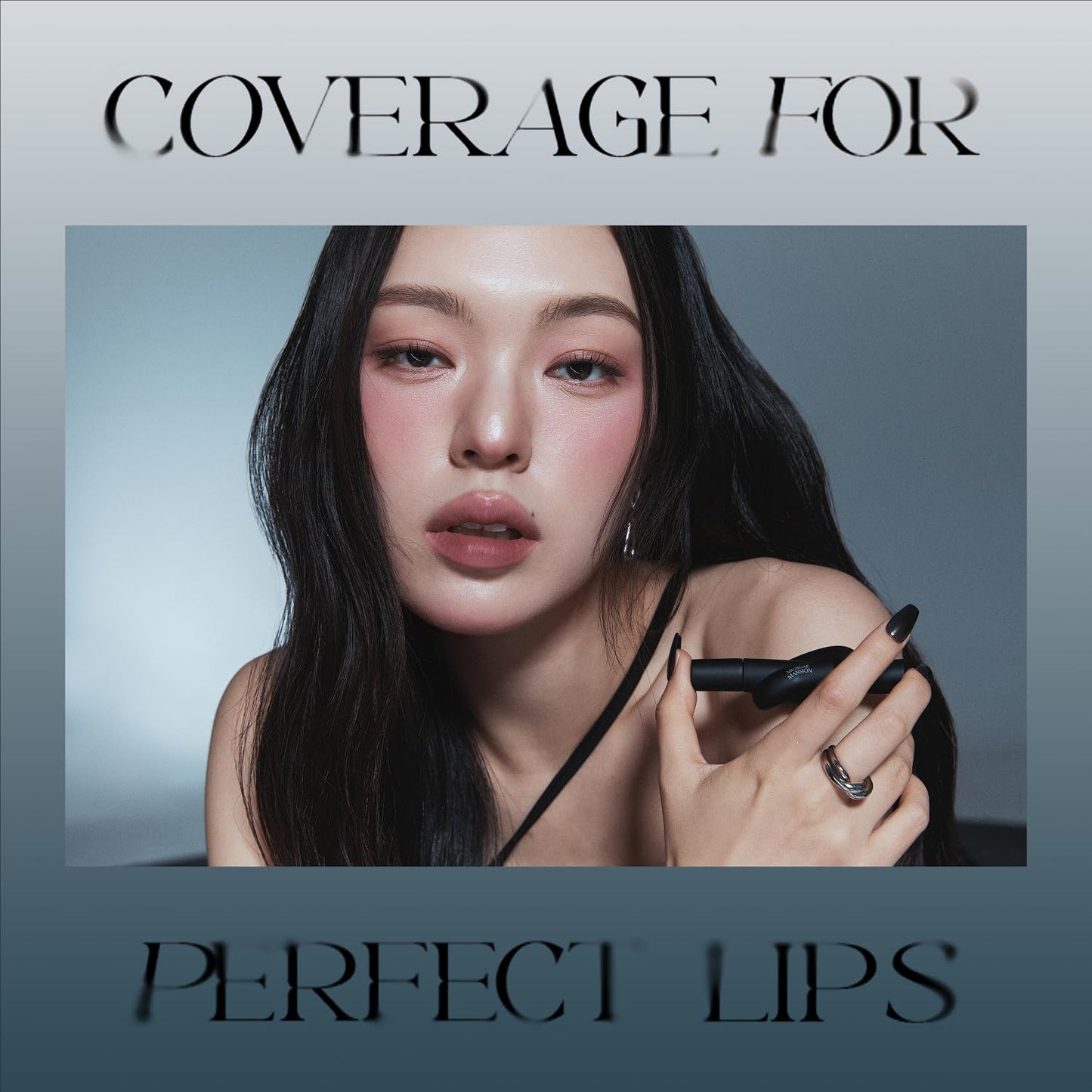 Tie Up Cover Tint - Waterproof & Long Lasting Lip Stain for Women - Korean Base Nude Tint Stick - Kbeauty Matte Gloss - Mood Color Changing (03 PINK STEP, 0.2 Fl oz)
