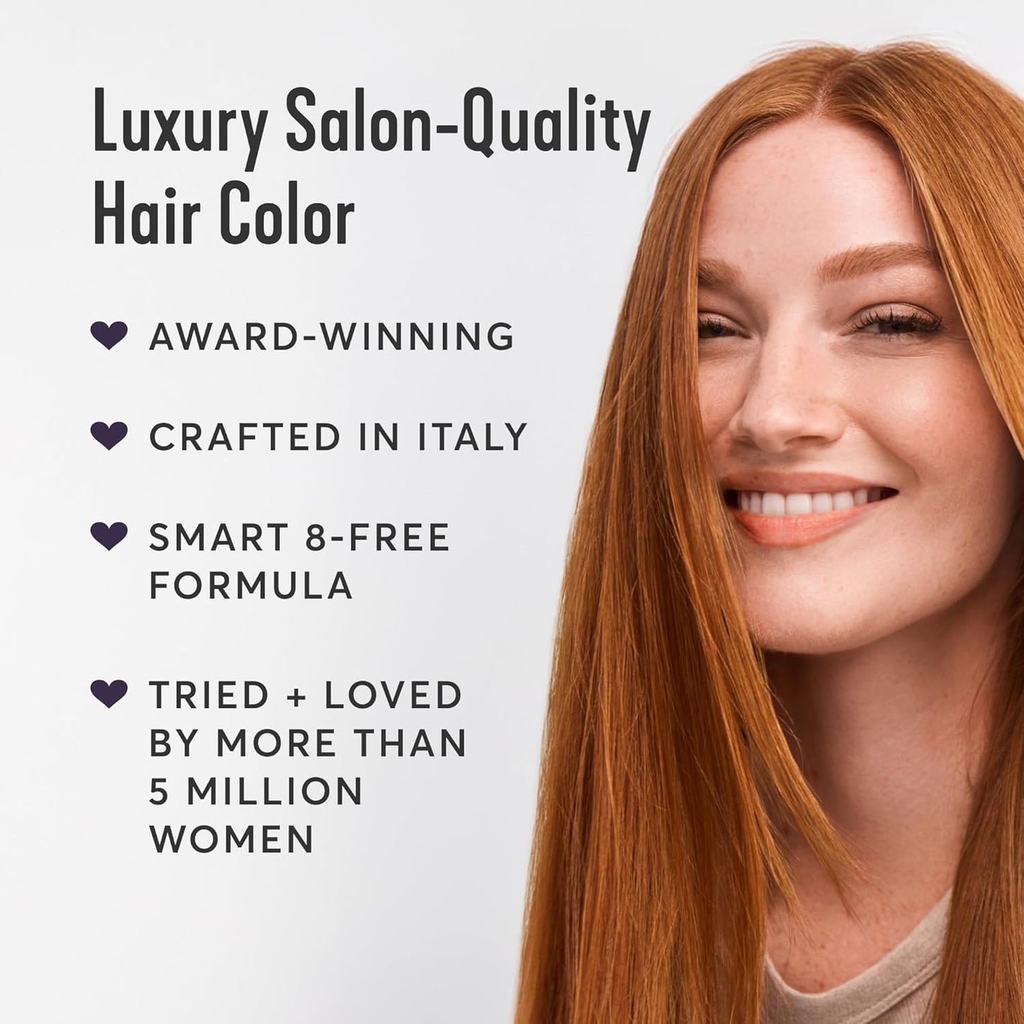 Madison Reed Radiant Hair Color Kit | 7NCG Light Golden Copper (Genova Red) for 100% Gray Hair Coverage | Dimensional Salon-Quality Permanent Hair Dye | PPD-Free & Ammonia-Free | 2 Pack