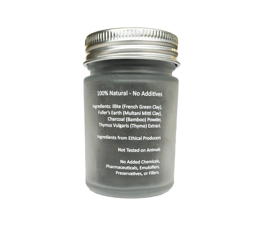 100% Natural Acne Prone Skin Clay Mask 60g All Clay & No Water