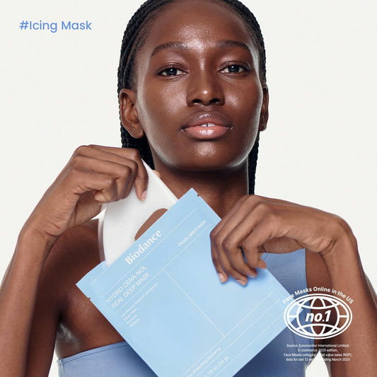 BIODANCE Best Mask Duo: Bio-Collagen & Hydro Cera-nol Real Deep Mask, Firming, Hydrating, Gel Face Mask Bundle for Glass Skin, Korean Skincare Set