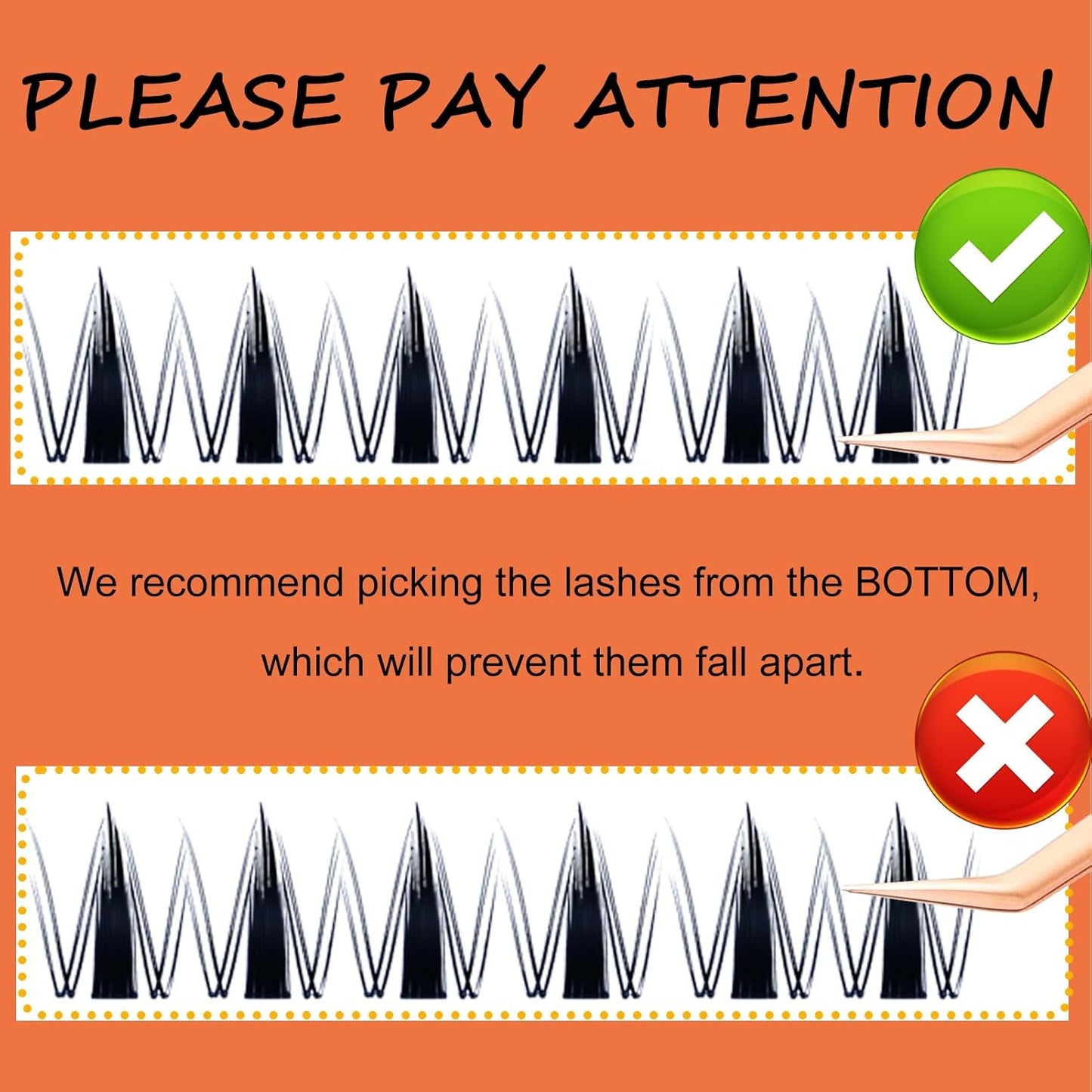 Lash Clusters Kit Eyelash Clusters Wet-Look DIY Lash Extension Kit with Lash Bond and Seal Waterproof Eyelash Tweezers Cluster Eyelash Extensions Kit (Set Fairy-0.07D-Mix8-16)