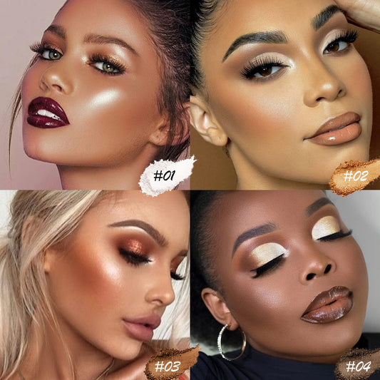 Matte Light Bronzer Palette,Perfect Finish Hd Powder,Professional Bronzering contouring Makeup Pallet,Highly Pigments and Long Lasting For Fair Face Tone,Cruelty-Free