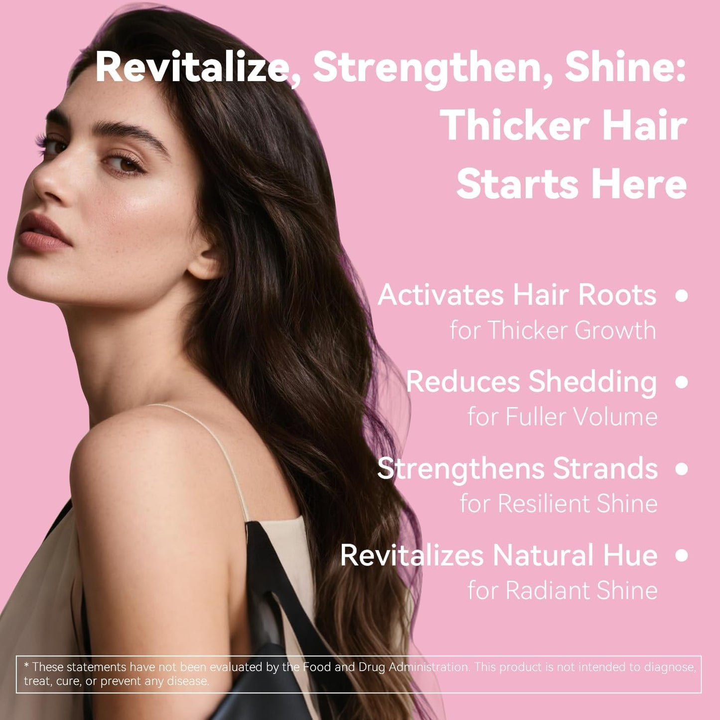 Hair Growth Supplement for Women,DHT Blocker with Biotin Amino Acid Blend,Red Clover,Female Hormone Balance for Hair Growth,Gluten-Free,Lactose-Free,1 Per Day, 30 Tablets, 1 Month Supply