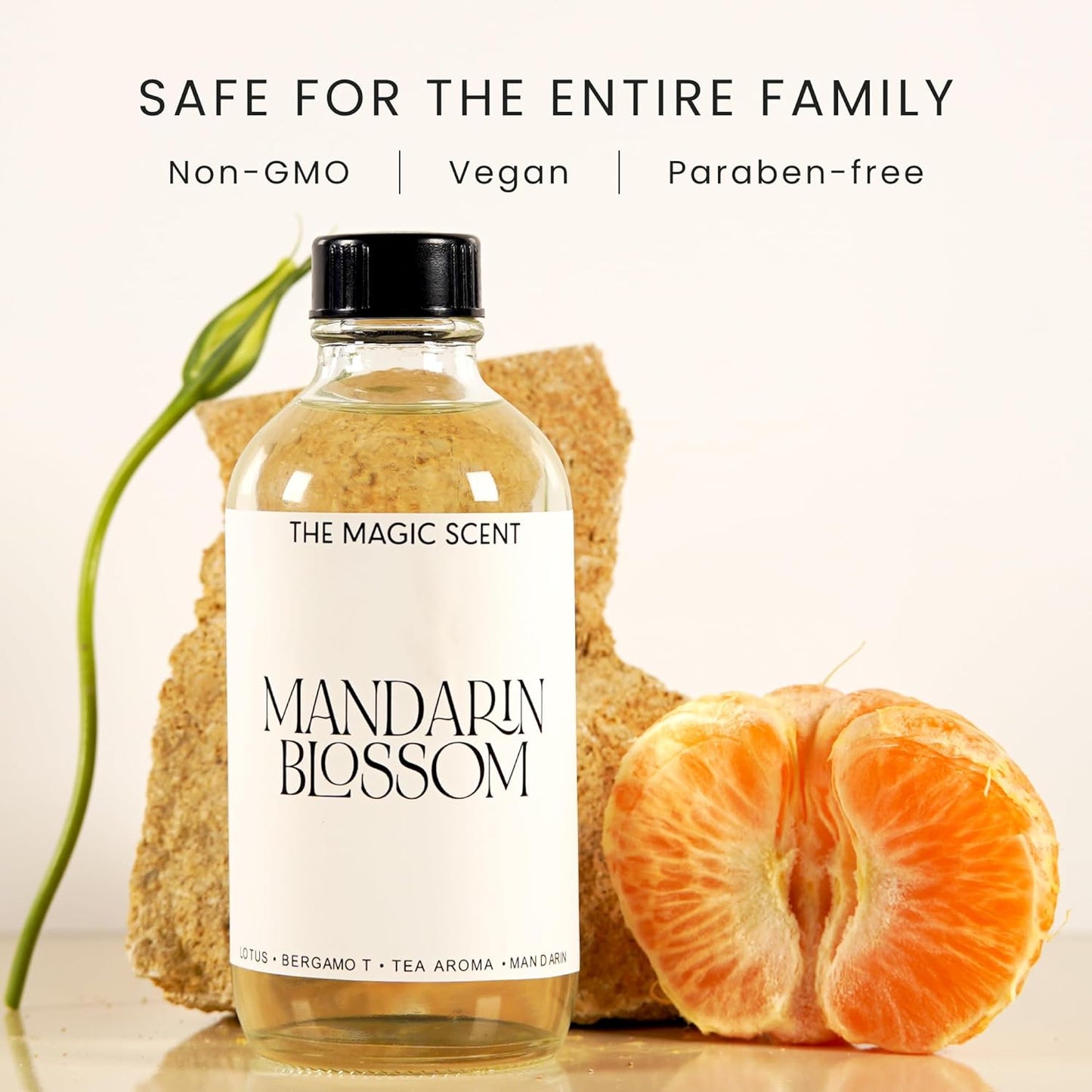 Mandarin Blossom Diffuser Oil - Hotel & Home Luxury Scents Inspired by St. Regis Hotel, Maldives - Diffuser Oil Scents for Home Designed for Use in All Diffusers - 8.5 fl oz, 250 mL