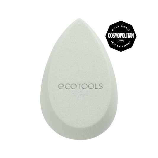 EcoTools Blurring Blender Makeup Sponge Duo, Makeup Blender Sponge For Blurred Skin, For Liquid & Cream Foundation, Cloud Coverage Memory Foam, Eco Friendly & Latex Free, Cruelty-Free & Vegan, 2 Count