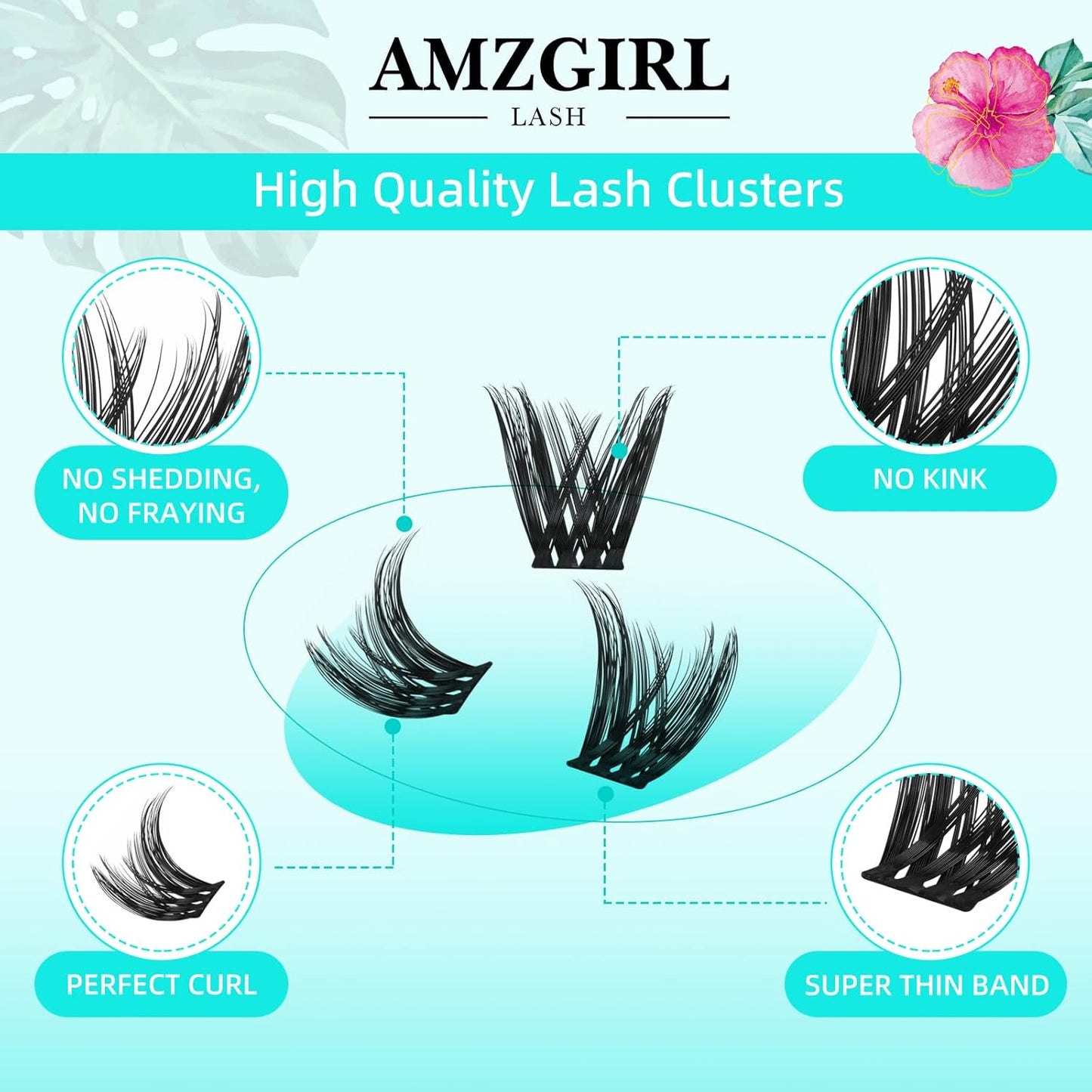 Lash Clusters Wet Look 168Pcs Eyelash Cluster Ultra-Thin Lash Band Eyelashes Extensions Spiky Anime Wide Span Lashes(Mallow,D-16mm)