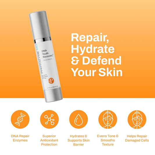 Photozyme DNA Youth Recovery Facial Serum | 1.7 Fl Oz