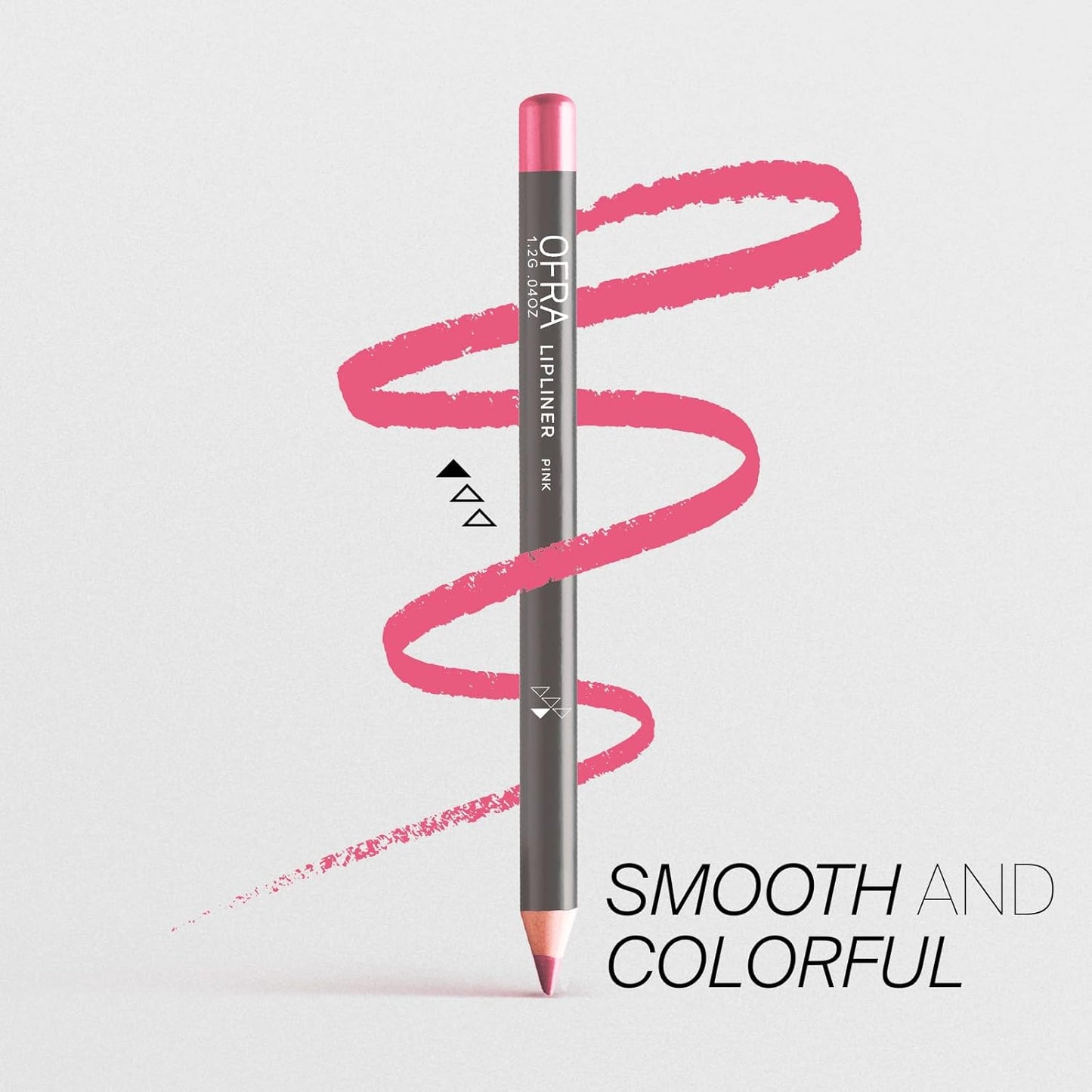 OFRA Pink Lipliner Pencil - High-Pigment, Long-Lasting, Creamy Formula - 0.04oz