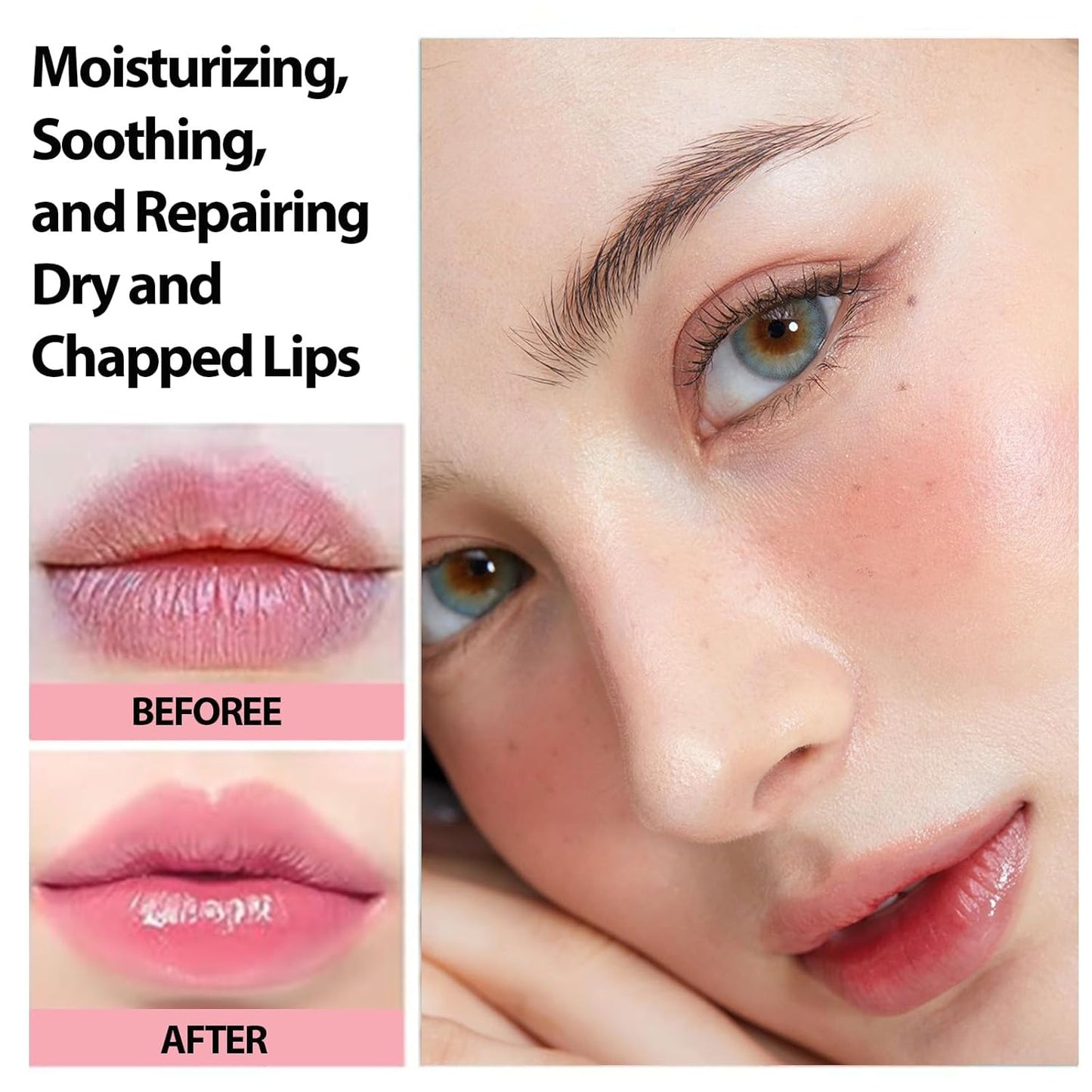 Yopela 5 Pack Tinted Lip Balm Stocking Stuffers Tinted Chapstick - Moisturizing Lips - No Petroleum, Chemicals, Gluten, or Phthalat Valentine's Gift