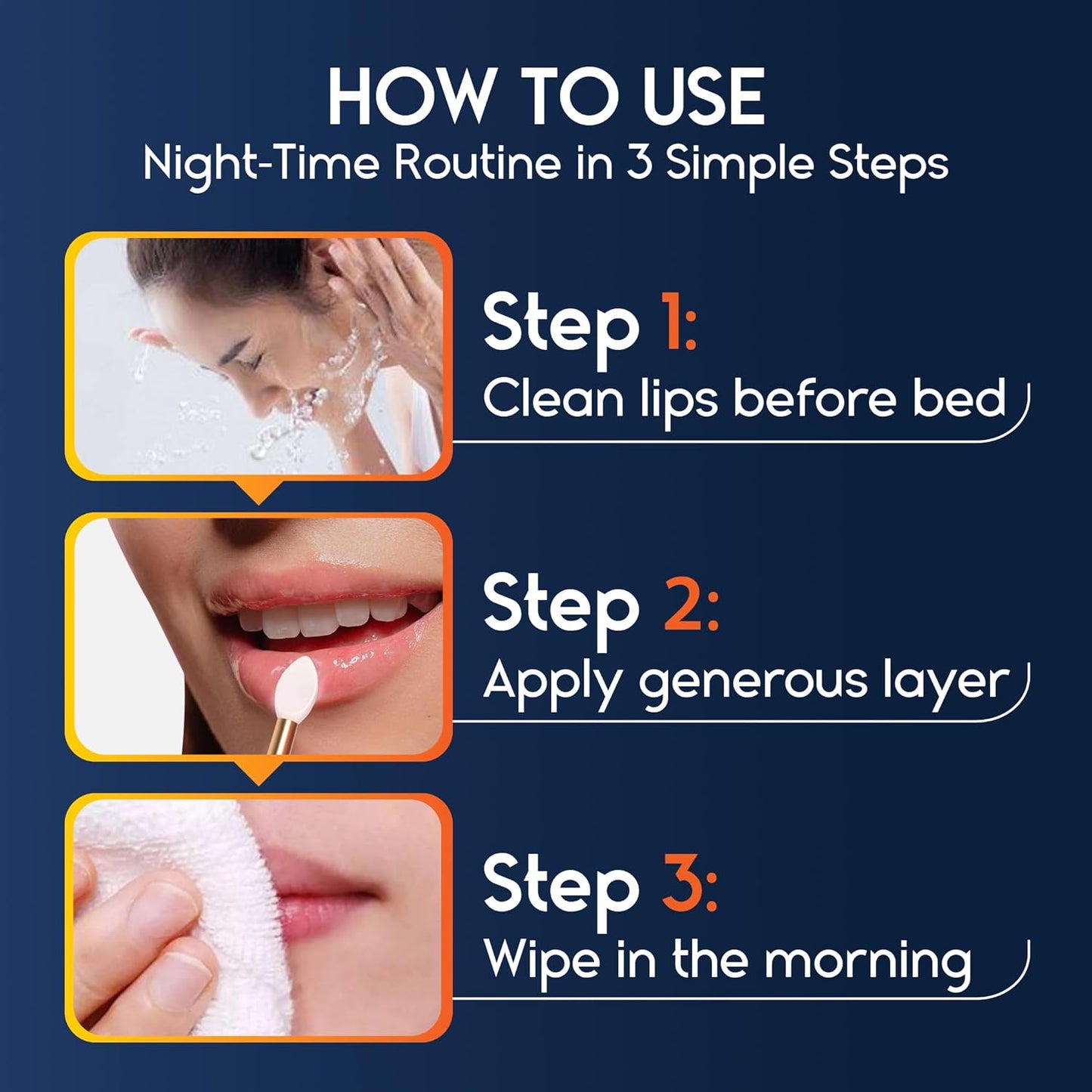 Lip Mask Overnight with Hyaluronic Acid & Collagen, Lip Sleeping Mask for Dry Cracked Lips, Moisturizing, Hydrating, Exfoliating Night Treatment for Lip Care (Peach) (0.7, Honey)