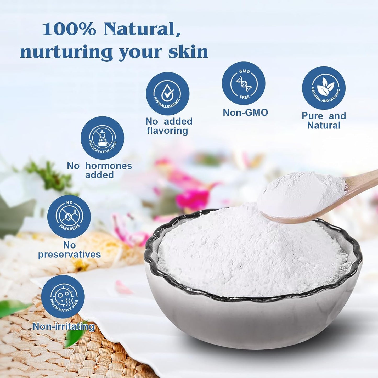 Zlimer Freshwater Pearl Powder for DIY Skincare,Whitening,Pore Minimizer,Anti-Aging,100% Natural, 100g(3.52oz)