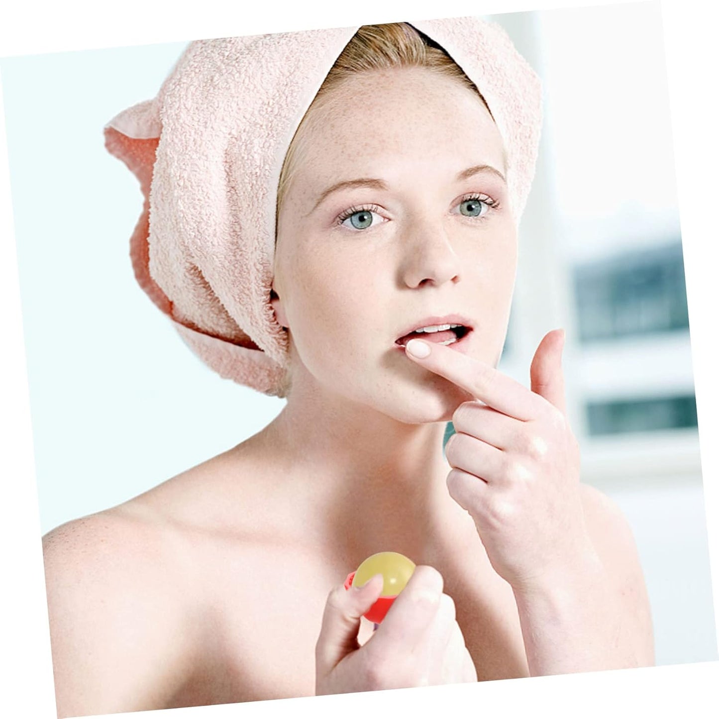 10pcs Box Spherical Lipstick Case Bulk Lip Balm Lipgloss Lip Gloss Round Ball Containers Lip Balm Containers Lip Balm Sphere Container Empty Lip Balm Sphere Lip Balm Bottles Red