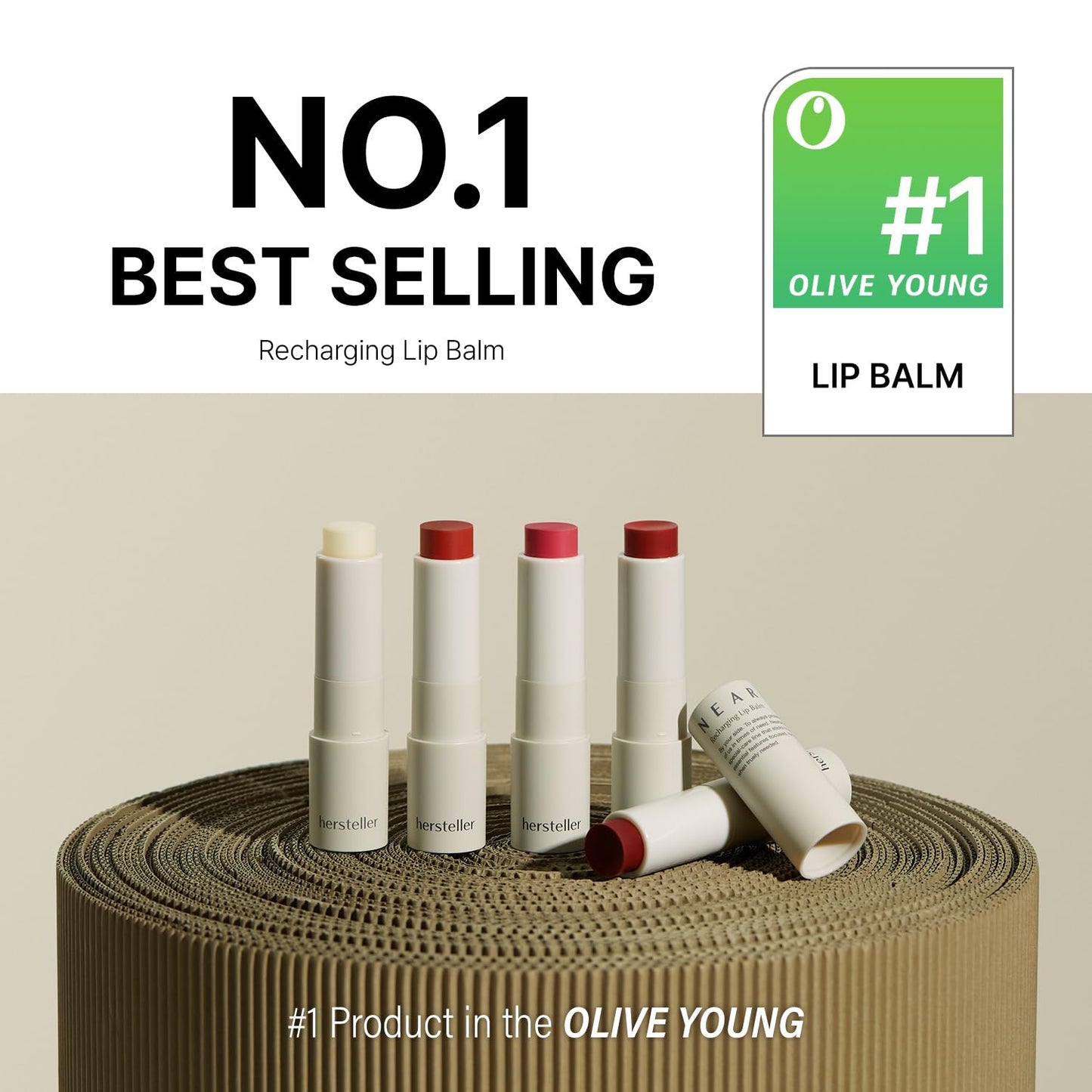 hersteller Nearby Recharging Lip Balm Vegan Butter Complex Intensive Moisturizing Treatment for Dry Lips and Cheek Natural Healthy Colors Sunset Coral