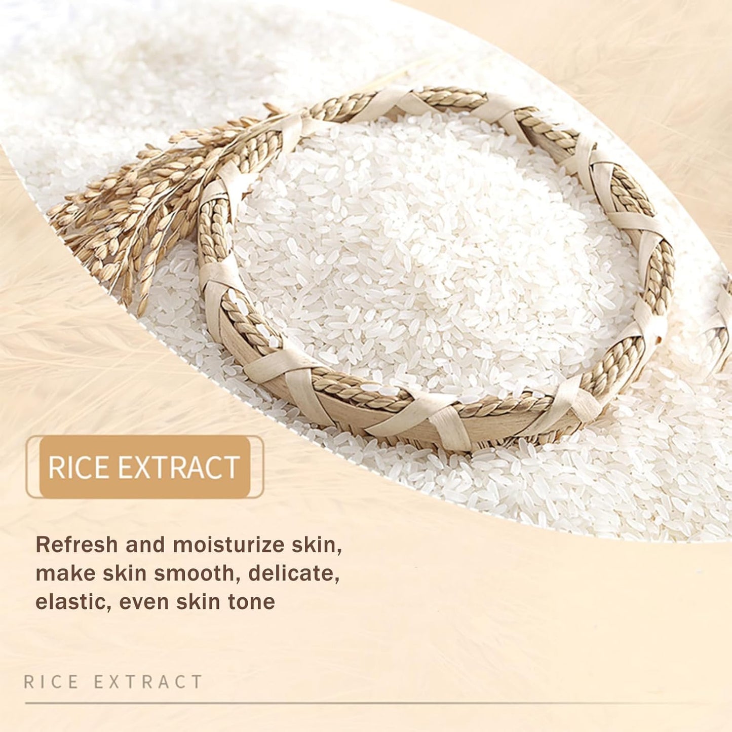 Skincare Gifts for Teenage Girls - Rice Raw Pulp Skin Care Sets & Kits - 6PCS Pamper Gifts for Women with Facial Cleanser-Toner-Eye Cream-Essence-Emulsion-Cream - Gift Set for Firming Hydrating Skin
