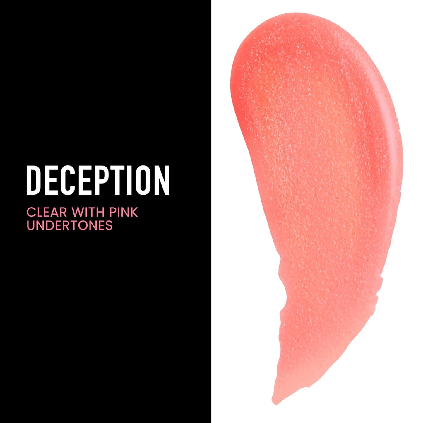 Frankie Rose Cosmetics Lip Gloss | Non-Sticky Formula, Long Lasting Lip Shimmer, Bold Pigment & Hydrating Gloss for Lips, Deception Glossy Lip Gloss, 20g