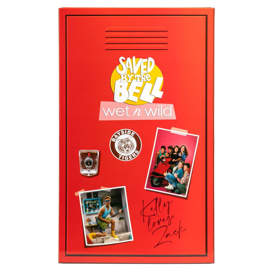 wet n wild Saved By The Bell Full Makeup Collection - Makeup Set with Versatile Brushes, Vibrant Buildable & Blendable Palettes & Lip Tint for Unique Looks, Cruelty-Free & Vegan