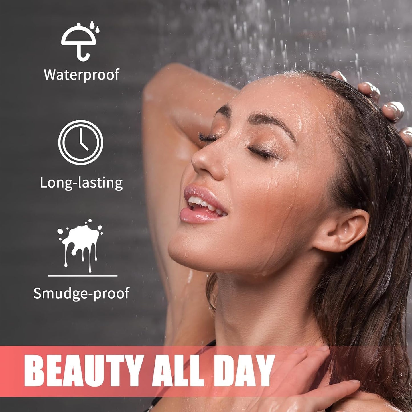 Eyebrow Pen, Microblading Eyebrow Pencil for Natural Hair-Like, Fast & Precise Faux Brow Pen with Double Brush Tip, Waterproof Long-Lasting, Filling Eyebrow Pencils for Women, Black Brown