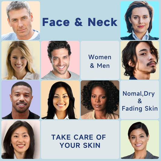 Retinol Cream for Face, Collagen Neck Creams for Tightening and Firming, Anti Aging Day & Night Facial Moisturizer for Women & Men, Instant Face Lift Wrinkle Cream 3.4 fl. oz.