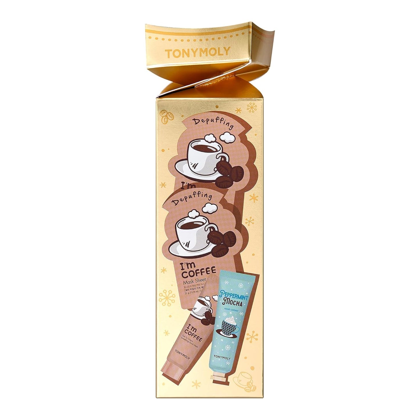 TONYMOLY Deja Brew Coffee Skincare Set, 3.2 oz.
