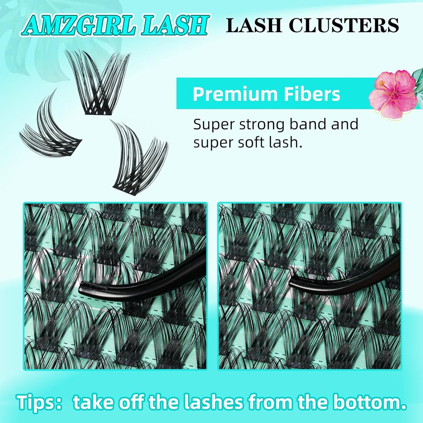 Lash Clusters Wet Look 168Pcs Eyelash Cluster Ultra-Thin Lash Band Eyelashes Extensions Spiky Anime Wide Span Lashes(Hollyhock,D-18mm)