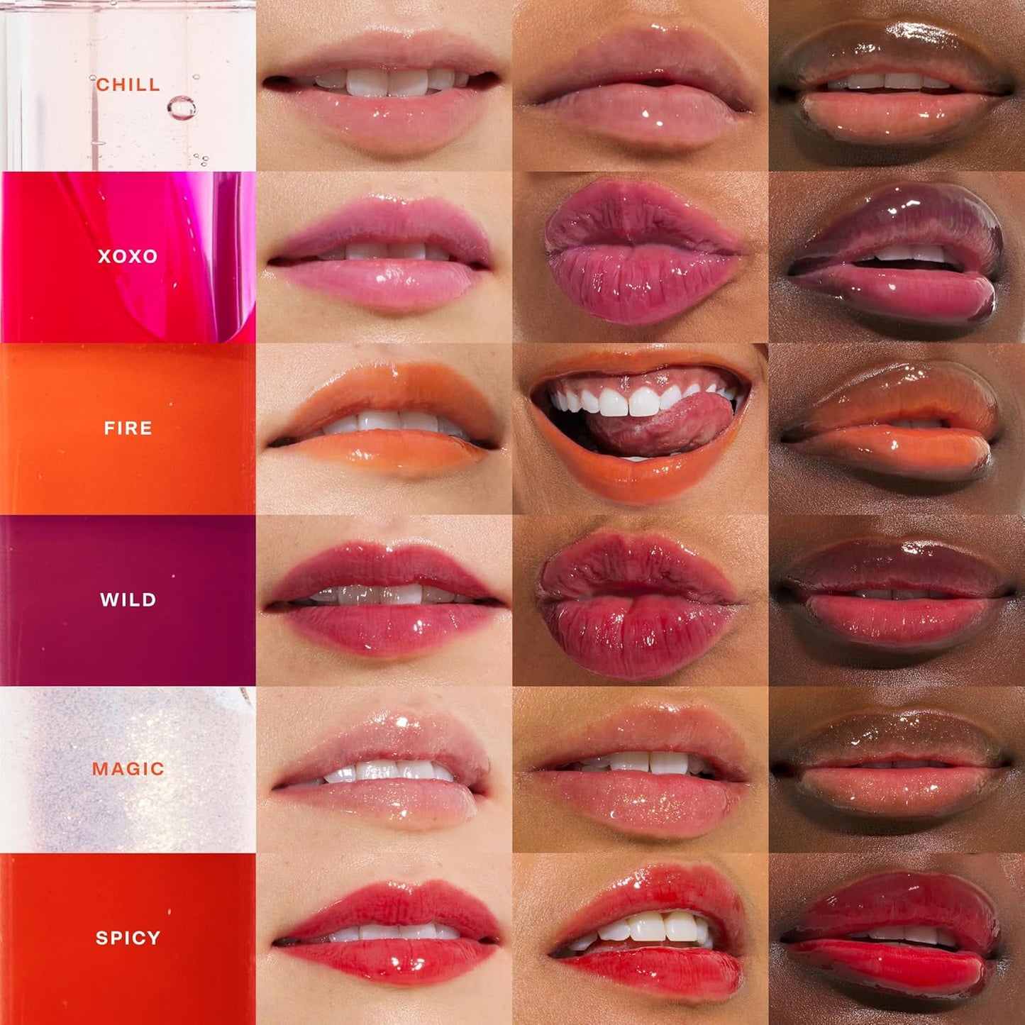 Tower 28 ShineOn Lip Jelly, WILD, Non-Sticky, Hydrating Vegan Lip Gloss in Sheer-ish Raspberry, Moisturizing Apricot and Raspberry Seed Oil, Clean, Cruelty Free