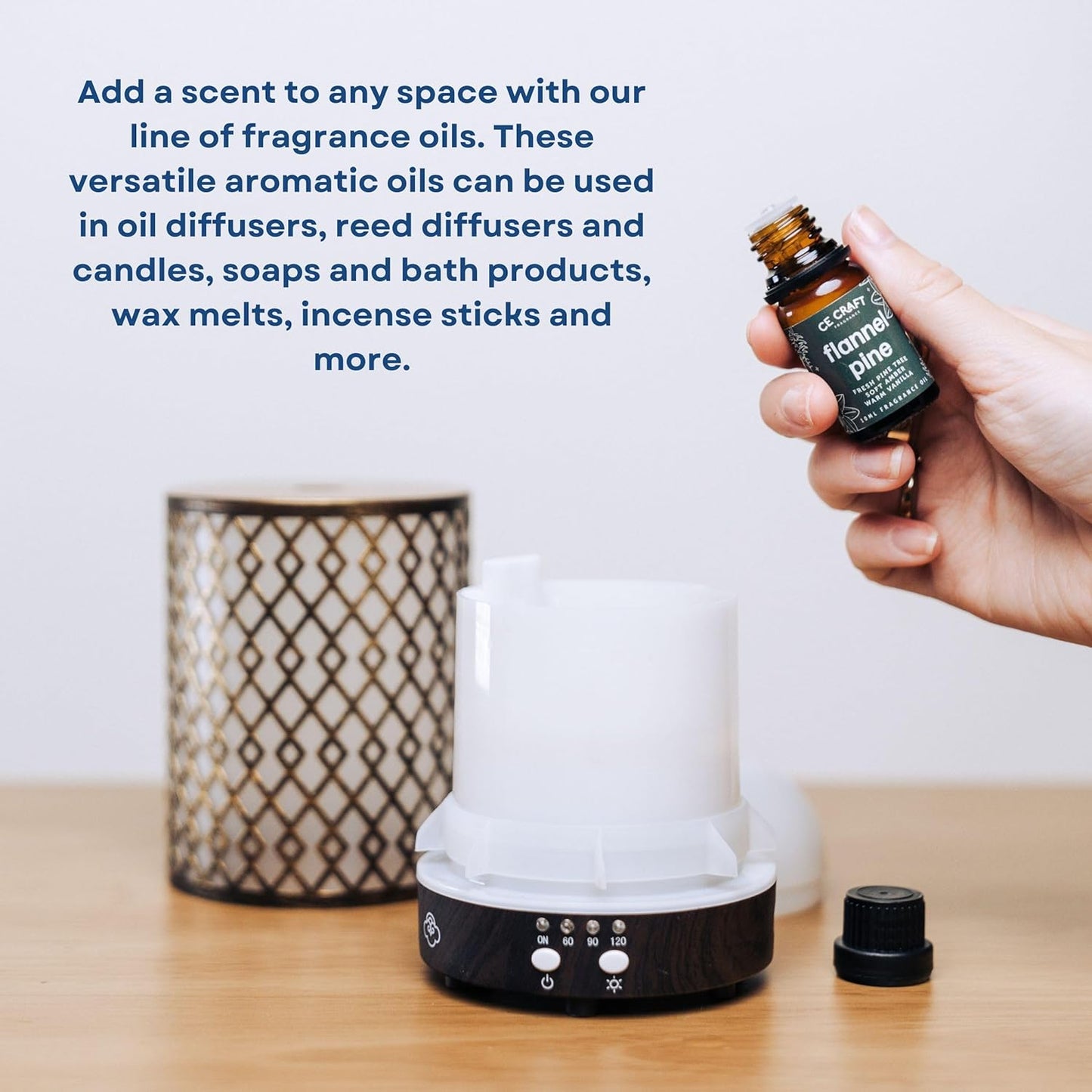 CANDECraftCo Premium Fragrance Oil – Diffuser Oils Fragrances Scented for Home, Candle Soap Making Supplies, Aromatherapy Blends for House (0.34 Fl Oz) (2-Pack, Blue Raspberry)