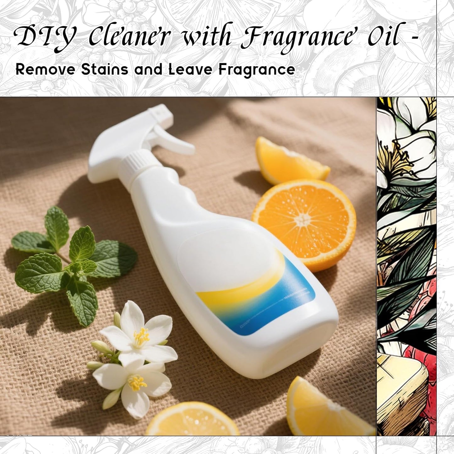 HIQILI Blood Orange Dusk Fragrance Oil for Diffuser, Inspired by Alr-Cologne Or.San-guine, Candle, Soap, Perfume, Spary Making, Citrus Scent, Long-Lasting Aroma - 5.07 Fl Oz