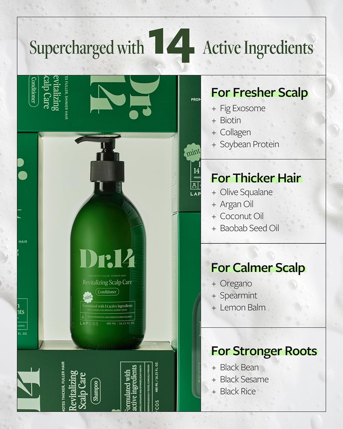 LAPCOS DR.14 REVITALIZING SCALP CARE CONDITIONER