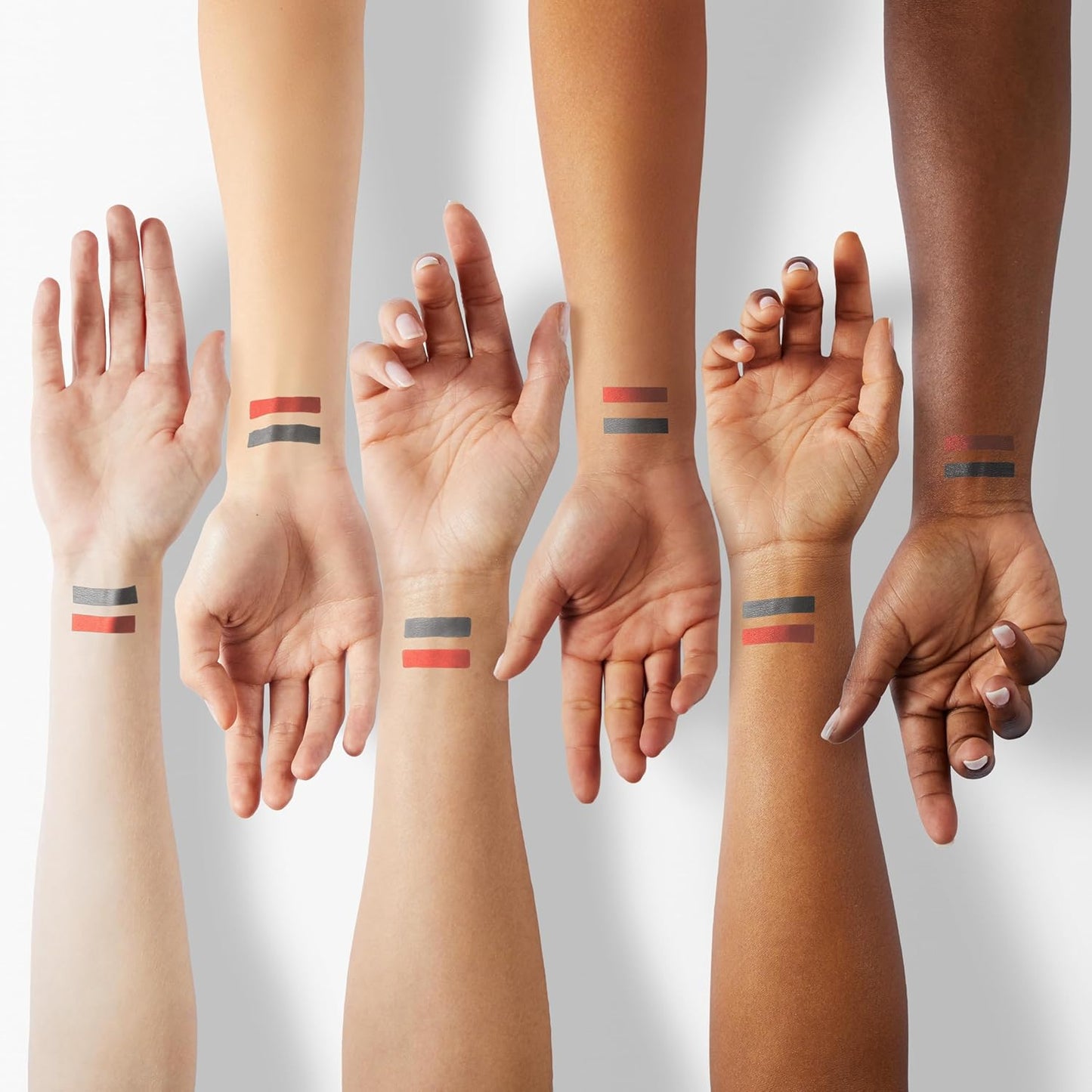 evpct 2Pcs Black Brown Liquid Eyeliner Colorful Set Waterproof Colored Color Eye Liners for Women Stamps Shapes for Eyes delineadores de colores para ojos delineador de ojos contra el agua 06&13