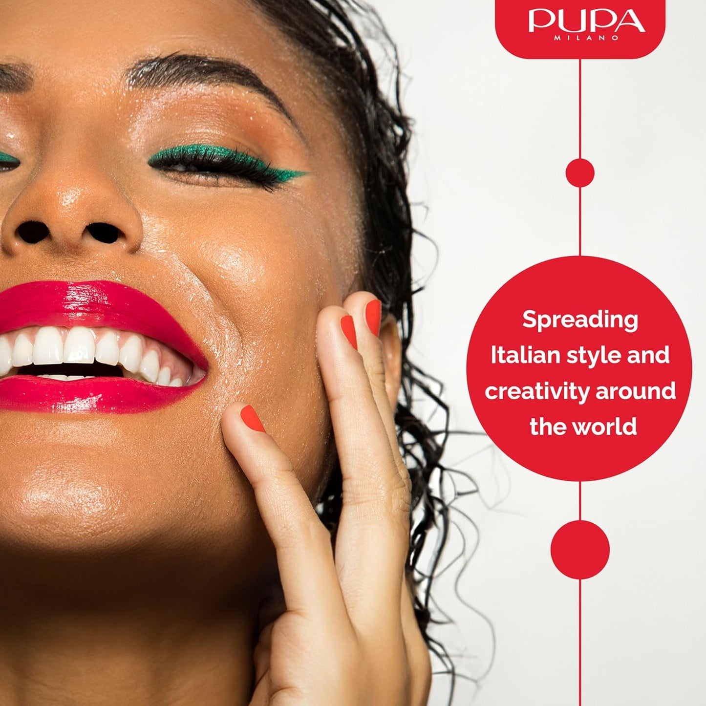 PUPA Milano Vamp! Extreme Eyeshadow 003 Extreme Ginger - Creamy Powder Shadow With Intense, Metallic Finish - Create Stunning, Smokey, Shimmer Eye Looks - Blendable, High Pigment Formula - 0.088 oz