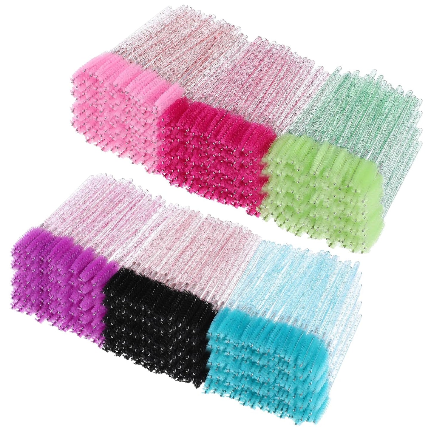 1000 Pcs Disposable Mascara Wands Bulk Mascara Eyelash Brush Spoolies Makeup Applicator Eyelash Wands for Eye Lash Extension, Eyebrow Comb, 3.9 x 0.2 x 0.3 Inch