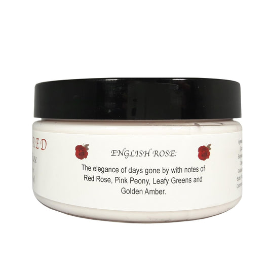 Body Butter, English Rose, 8 Fluid Ounce