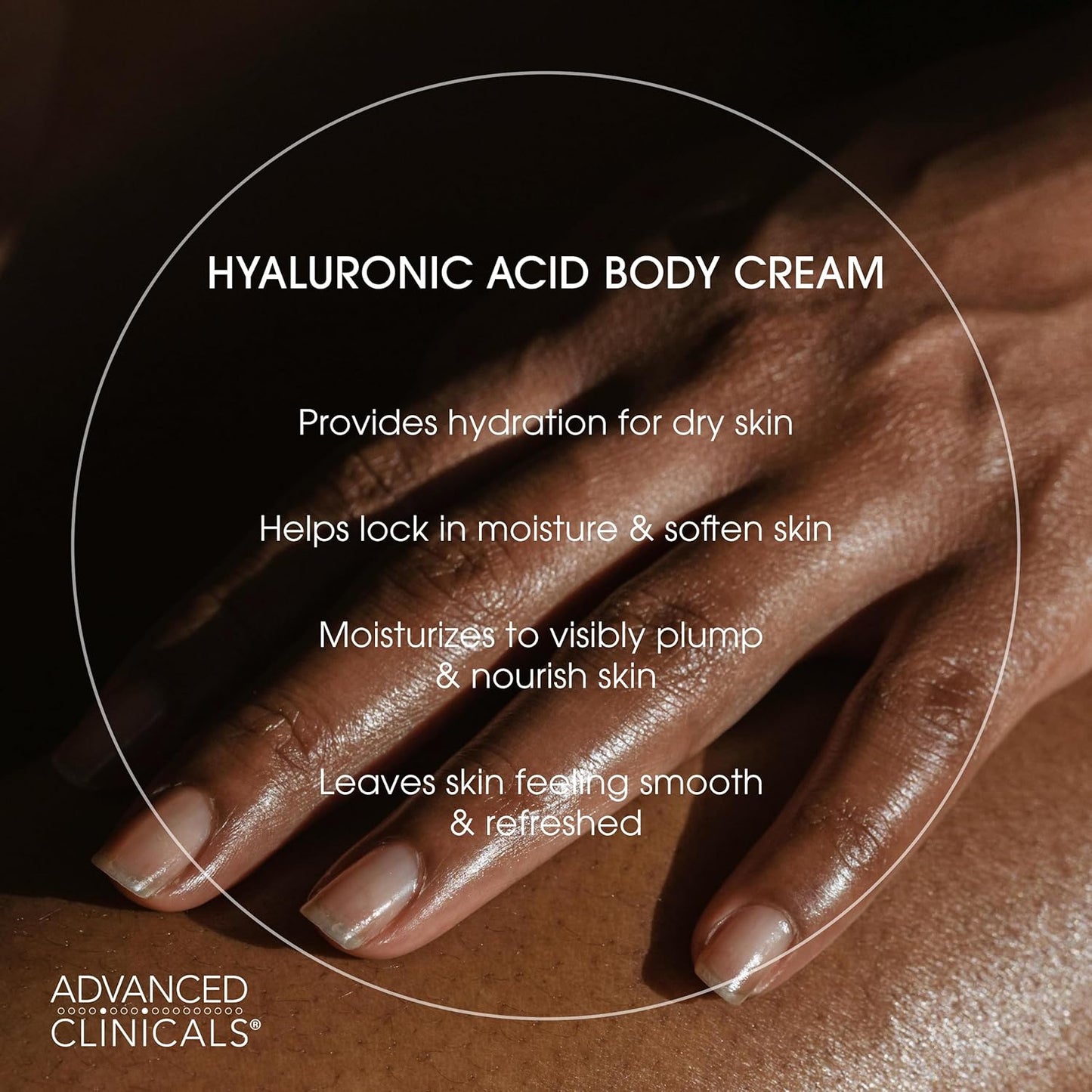 Advanced Clinicals Hyaluronic Acid Moisturizer + Fragrance Free Collagen Cream Face Moisturizer & Body Lotion 2pc Skincare Set For Women & Men Helps Reduce Appearance Of Crepey Skin & Dry Skin, 2pc