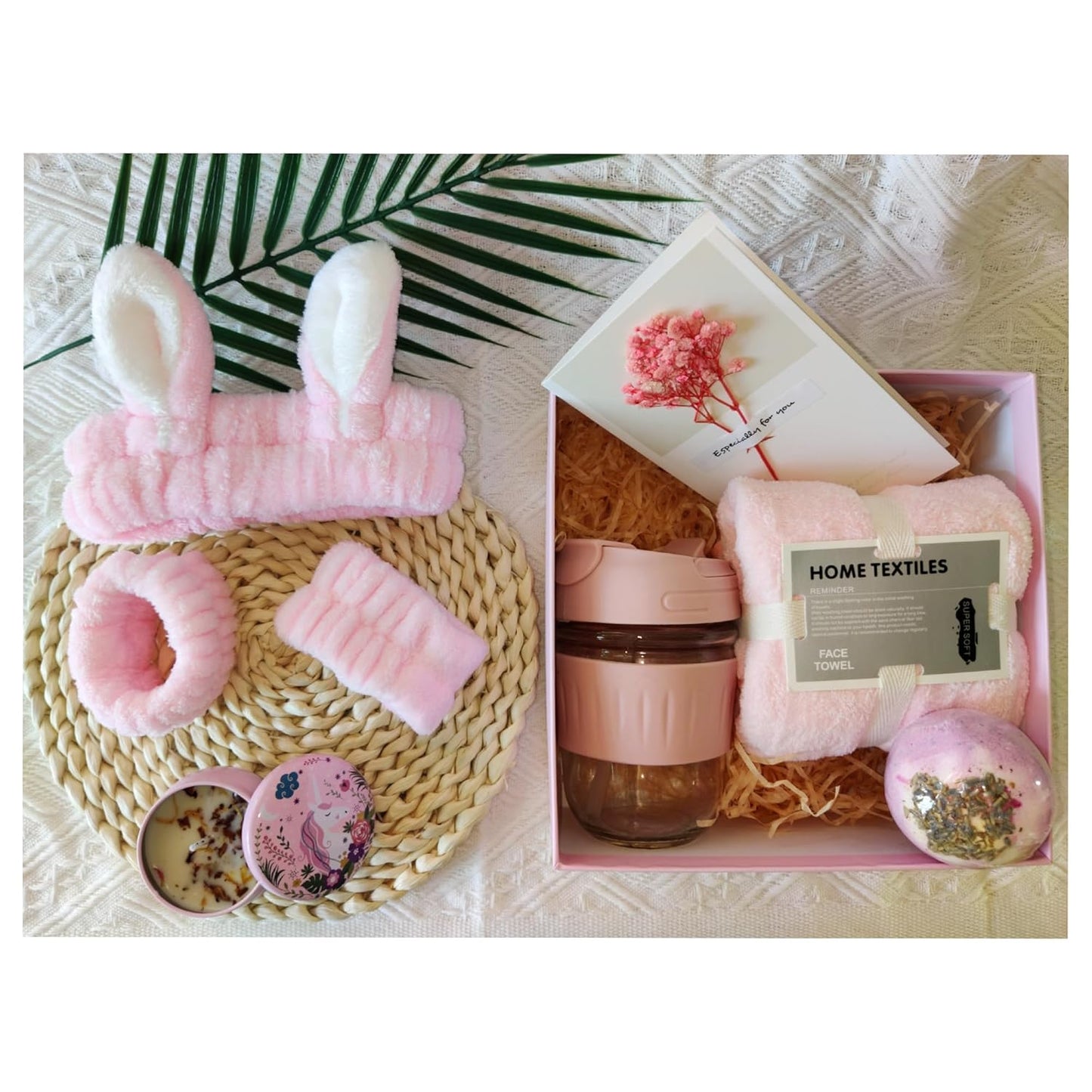 8PCS Pink