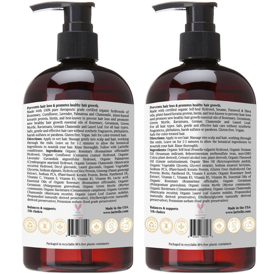 Organic Hair Care Set Silk Velvet