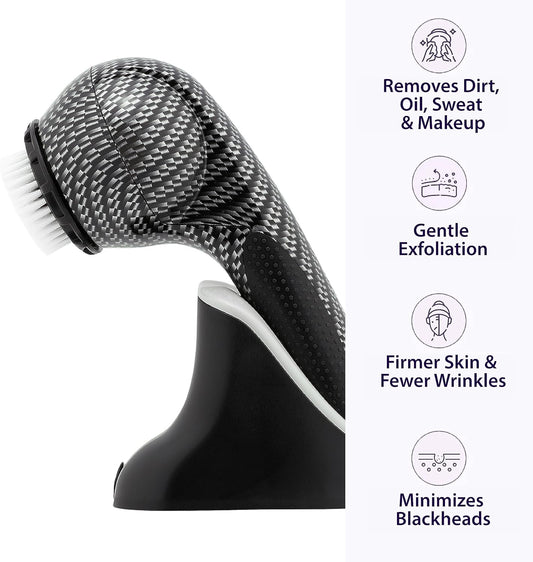 Michael Todd Beauty - Soniclear Elite - Facial Cleansing Brush System - 6-Speeds - Face Cleansing Brush & Exfoliating Body Scrubber