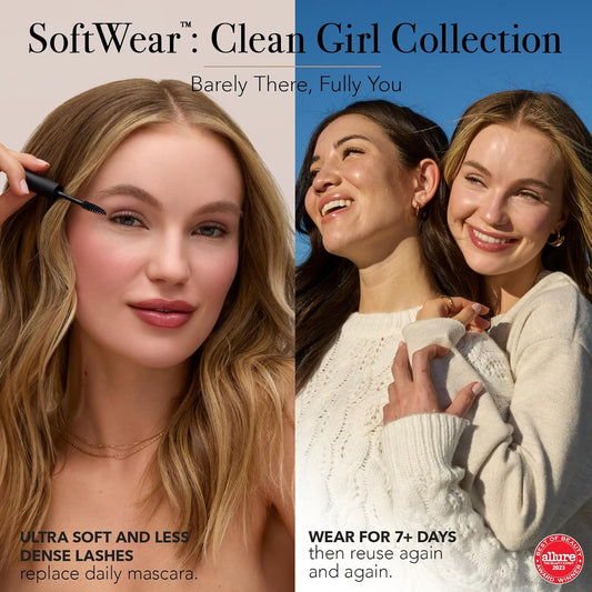 Pro Lash SoftWear Clean Girl Mini Lash Clusters Kit - Natural-Looking, Lightweight Lashes - 7-Day Cluster Eyelash Extensions - Waterproof Lashes Clusters - Single Set - Cat Eye No. 39